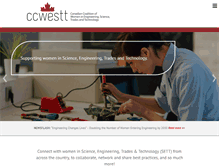 Tablet Screenshot of ccwestt.org